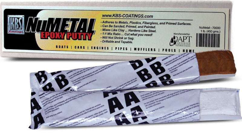 KBS Coatings معجون الإيبوكسي الأسود NuMetal KBS Coatings 70003 - Image 2