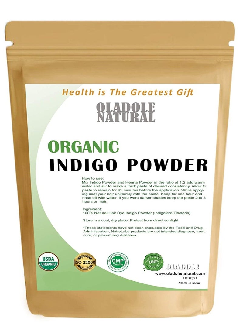 Oladole Natural - Oladole Natural Organic Indigo Powder 350 gram - Image 1