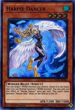 YuGiOh Harpie Dancer DUPOEN044 Ultra Rare 1st Edition Duel Power - Image 2