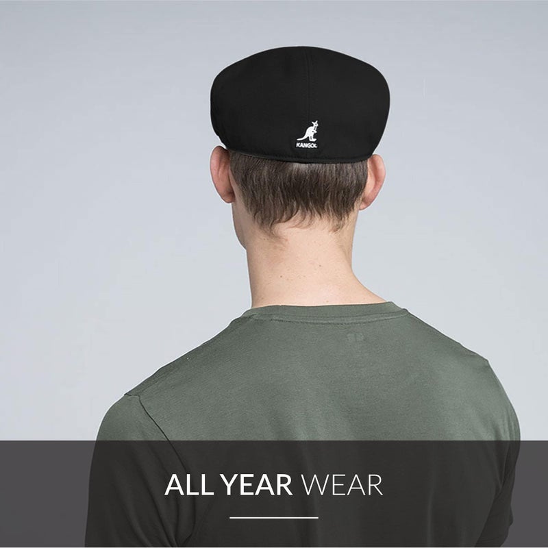 KANGOL Wool Flexfit 504 - Black/L/XL - Image 4