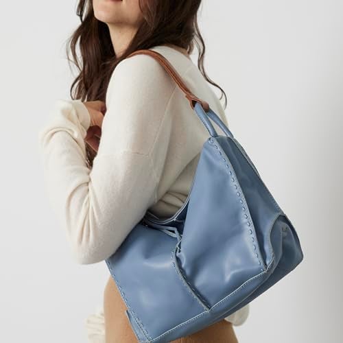 The Sak Los Feliz Hobo in Leather, Lined, Roomy Shoulder Purse, Meadow - Image 2