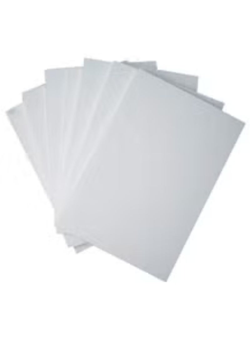 ألواح فوم 25 قطعة مقاس 70×100 سم لون أبيض سماكة 5 مم