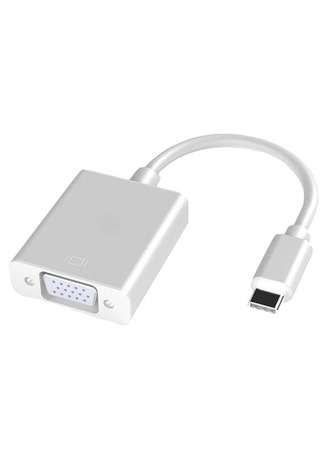 Type c to VGA Adapter 1080P USB C to VGA Converter adapter