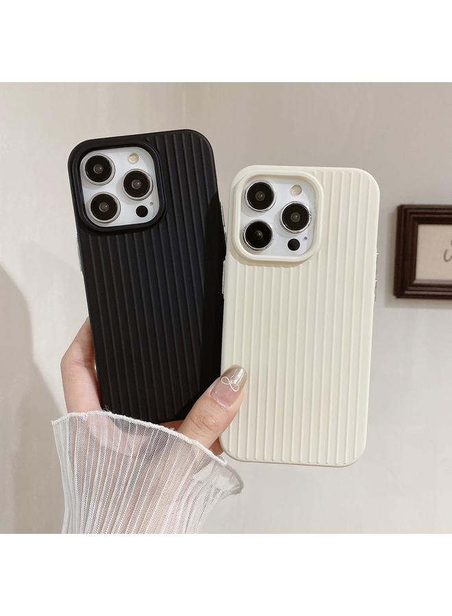 S-TOP Case For iPhone 16 Pro Max Macaroon Tile Stripe TPU Hybrid PC Phone Case - Image 3