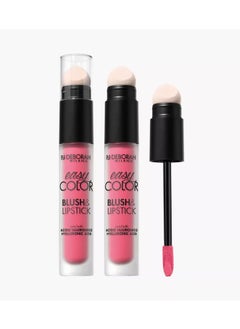DEBORAH MILANO Deborah Easy Color Blush&Lipstick -03 REBEL PINK 