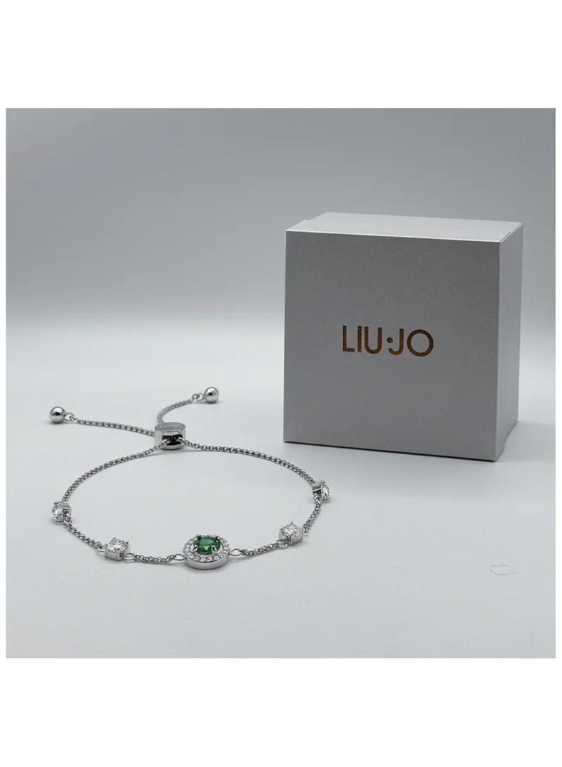 Liu Jo  Liu Jo Celestia Silver Bracelet - Green - LJ2273 for Women | Best Price UAE