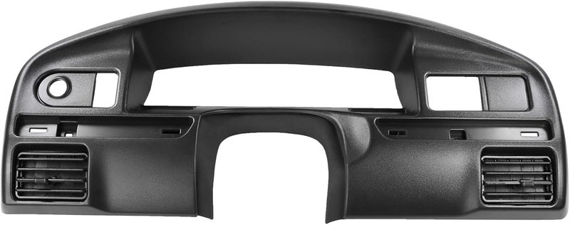 JDMSPEED Dashboard Instrument Cluster Panel Bezel Black Replacement For Ford F250 F350 F Series Super Duty 7.3L V8 Diesel 1994-1997 F4TZ-15044D70-C F4TZ15044D70C Surround Trim for Instrument Cluster Dash Panel - Image 1