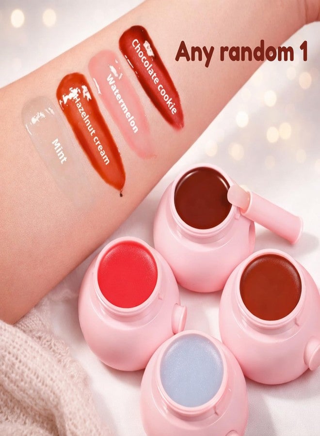 MAYBELUCKY 3-in-1 Lip and Cheek Tint with Lip Mask - Vitamin E, Jojoba Oil & Shea Butter, Waterproof Tint Blush for Long Stay - Nourishing Overnight Treatment for Lips, Cheeks & Eyes - Image 2