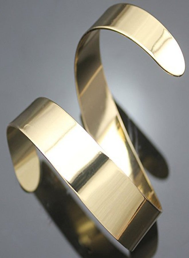 ALoveSoul Adjustable Gold Upper Arm Jewelry Cuff Bracelet Armlet Armband Bangle - Image 4