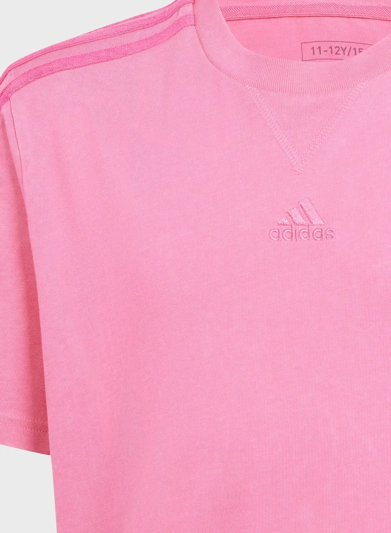 Adidas Junior All Washed T-Shirt