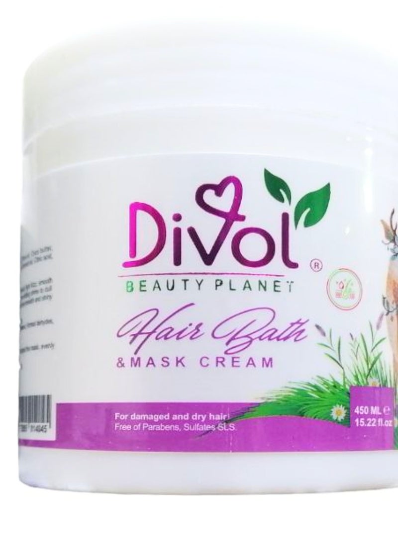 Divol HAIR  MASK CREAM 450 ML