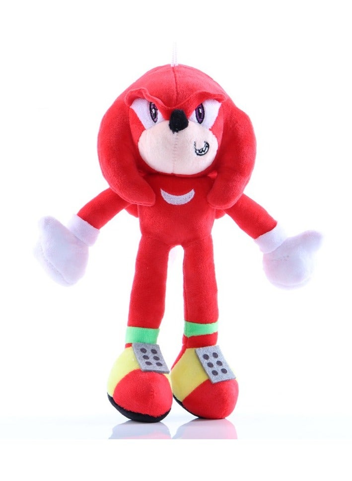 Red Speed Mouse Plush Toy ，Cute Anime Doll Home Decor Gift For Boys Girls Kids Birthday，25 CM - Image 1