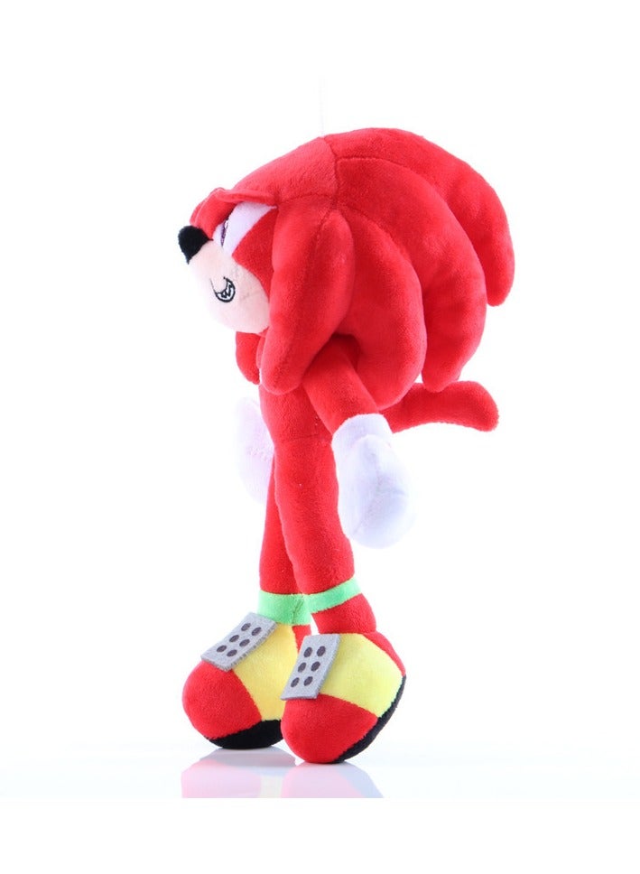 Red Speed Mouse Plush Toy ，Cute Anime Doll Home Decor Gift For Boys Girls Kids Birthday，25 CM - Image 3