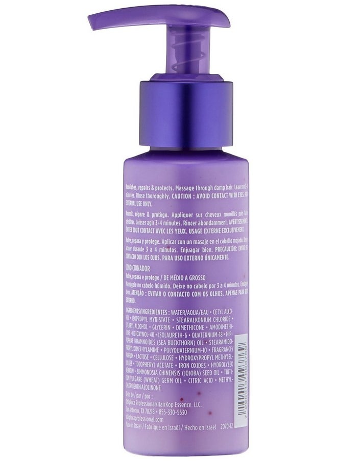 Obliphica Professional Obliphica Seaberry Conditioner For Medium & Course Hair Frizz Free Nourished And Damaged Repaired Hair Hair Mask & Treatment For Dry Hair And Growth 3 Fl Oz  - Image 2