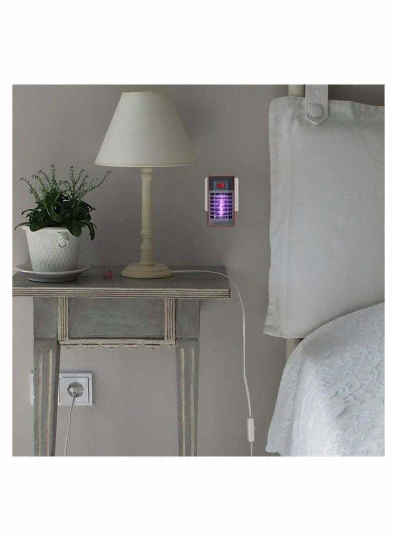 SYOSI 2 Pack Electric Bug Zapper, Plug in Mosquito Killer with UV LED Night Light, Electronic Insect Fly Trap for Indoor Outdoor Use - Image 5