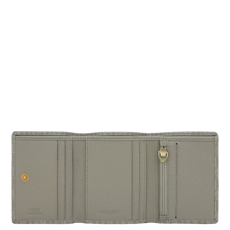 Da Milano  Stone Grey Bifold Leather Mens Wallet for Men | Best Price UAE