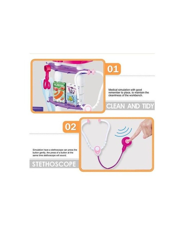 ممز بلانيت العاب اطفال 3 في  1 طبيب للأطفال - تتكون من 38 قطعة، بلاستيك، متعدد الالوان ,هديه مثاليه للأطفال_ العاب اطفال_ العاب طبيب للاطفال-العاب تعليميه- العاب حركة - Image 4