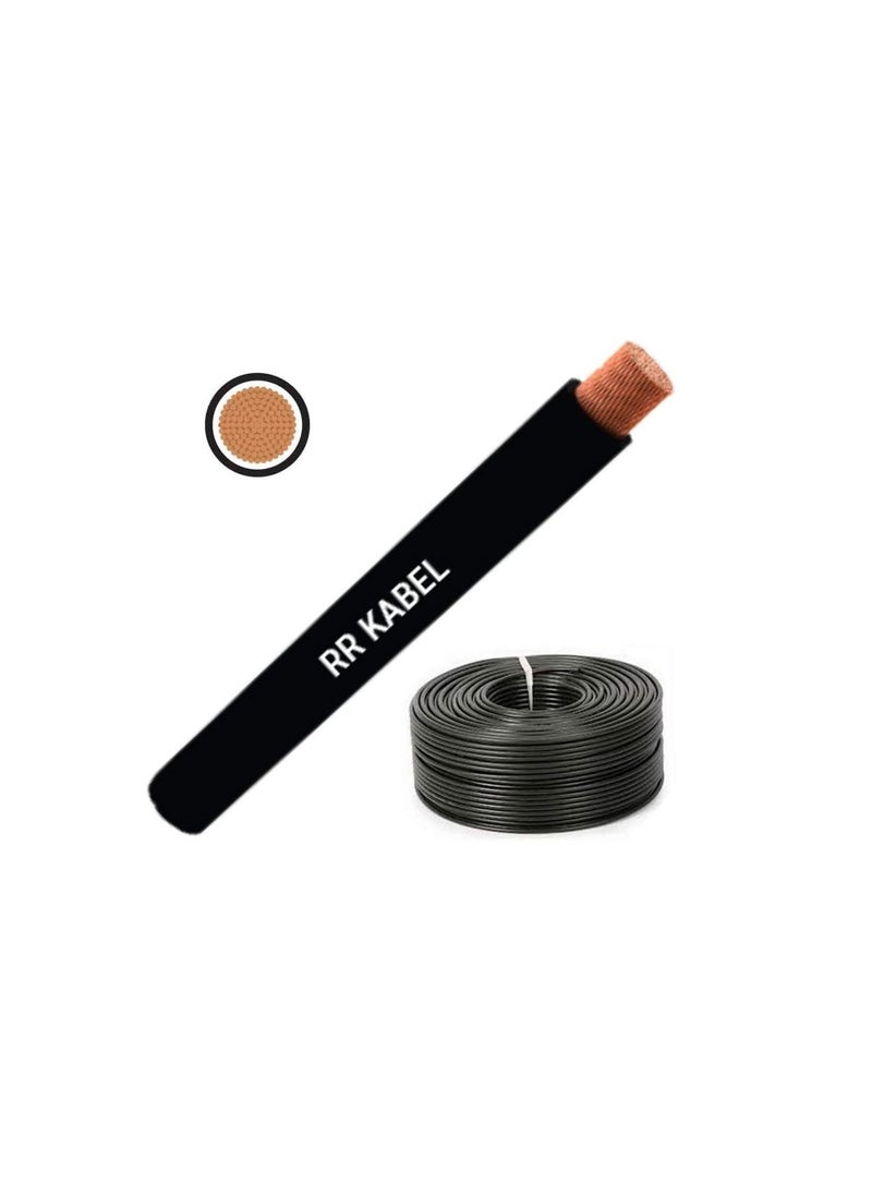 RR RR 4.0mm Single Core Wire-100 Yards-Black 