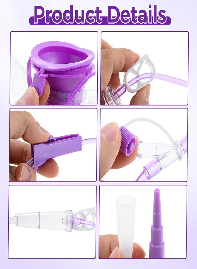 Lemfema 2Pcs Plant Drip Bag, Water Drip Bags, Automatic Plant Watering Drip Irrigation with Valve Kits for Potted Plants, 1200ML - Image 3