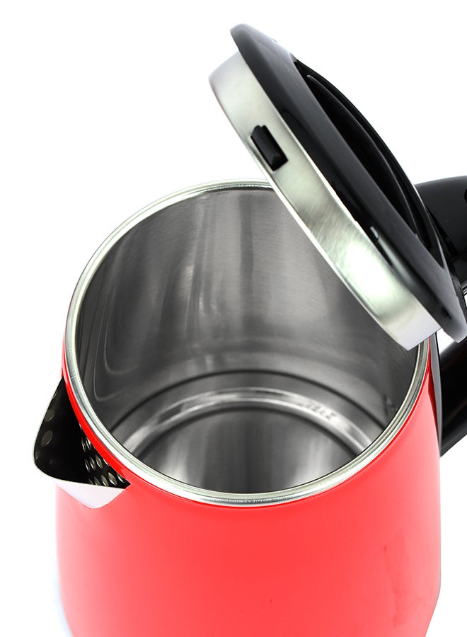 Olsenmark Stainless Steel Electric Kettle 2.2 L 1500 W OMK2147 Red/Black - Image 4