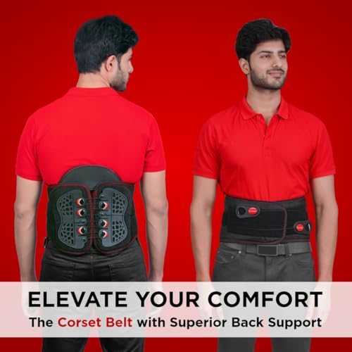 Dr. Ortho Dr.Ortho Lacepull Lumbo Sacral Belt | Lower Back & Lumbar Support Belt for Pain Relief & Stability | Adjustable Belt with Lace Pull Mechanism - Large & Extra Large - Image 3