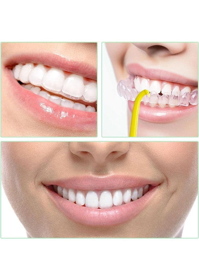 30Pcs Clear Aligner & Retainer Removal Tool, Braces Remover Hook Oral Care (5 Colors) - Image 3