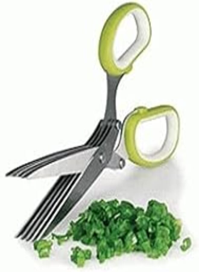 OR Other Kitchen Stainless Steel 5 Blade Herb Scissors