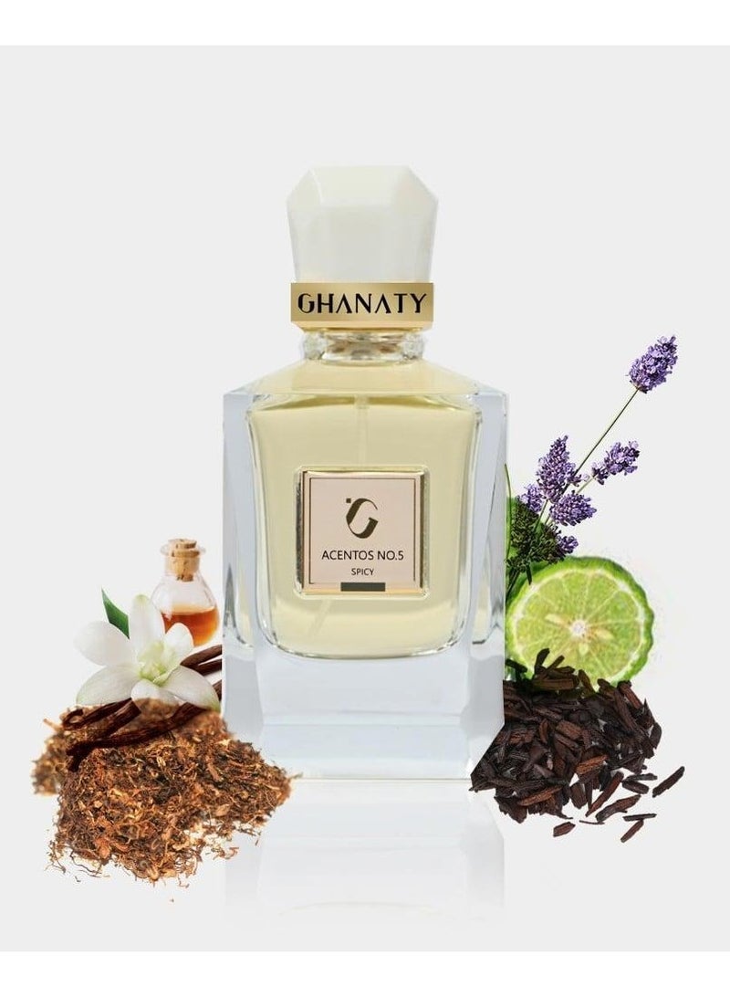 غناتي عطر أسنتوس رقم 5 80 مل - Image 5