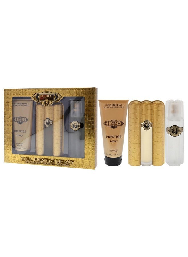 Cuba Prestige Legacy For Men - 3 Pc Gift Set 3Oz Edt Spray, 6.6Oz Shower Gel, 3.3Oz After Shave - Image 4