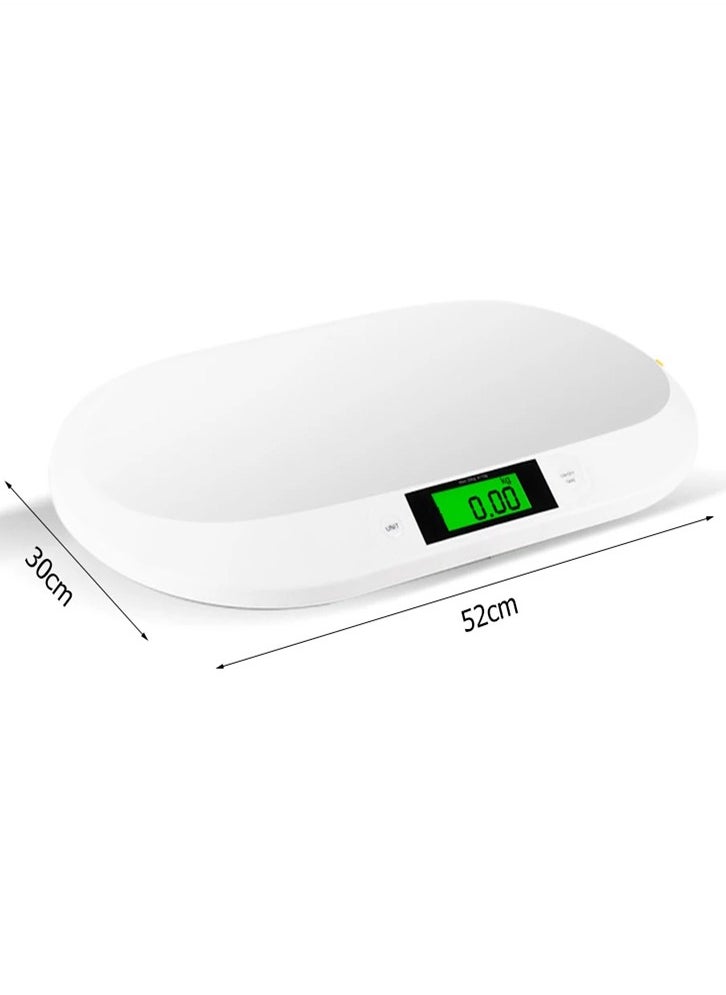 Generic - Newborn baby weight electronic scale, mini baby scale with height measurement tape measure 150cm, can bear weight 20kg - Image 1