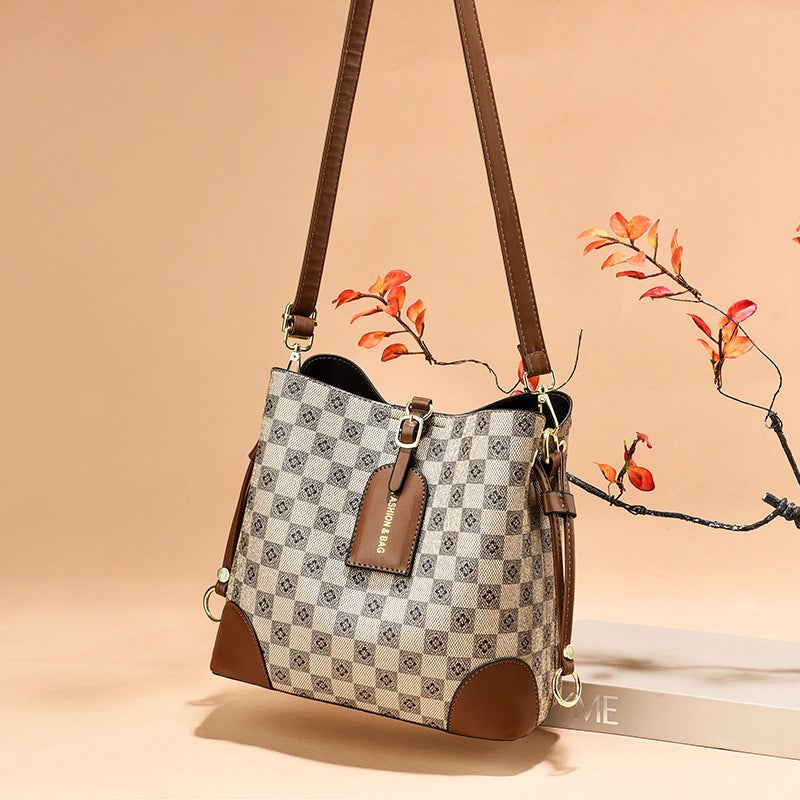 [Shichen Women'S Bag] Douyin Bucket Bag Large Capacity Casual Handbag Single Shoulder Crossbody Bag - Image 4