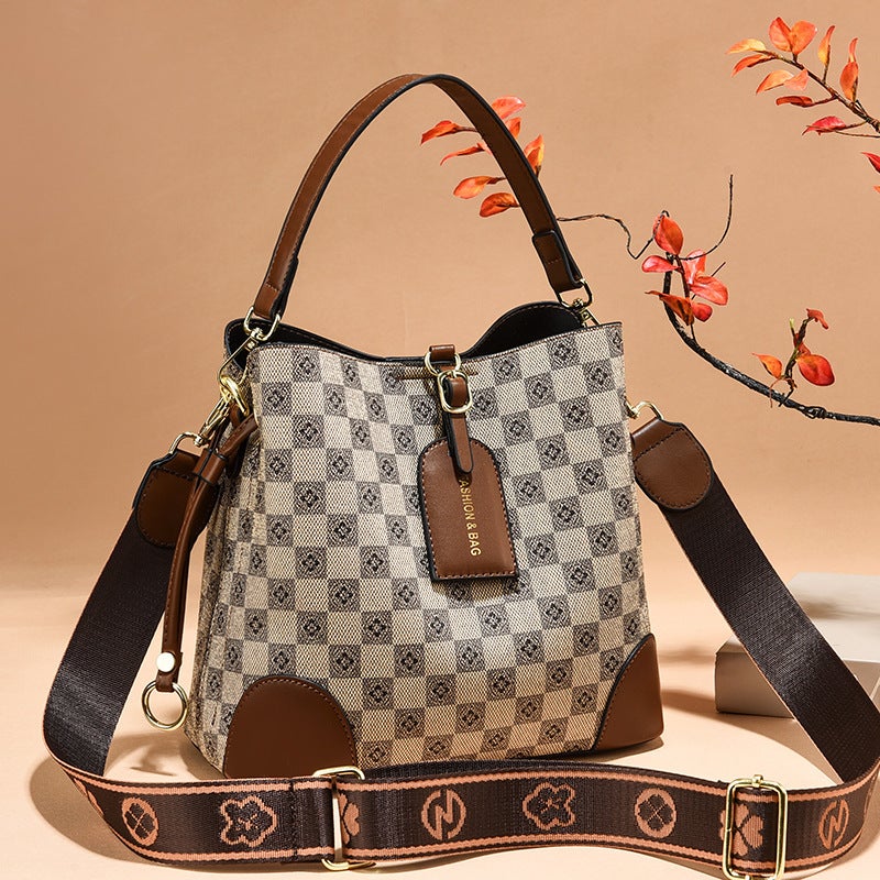 [Shichen Women'S Bag] Douyin Bucket Bag Large Capacity Casual Handbag Single Shoulder Crossbody Bag - Image 3