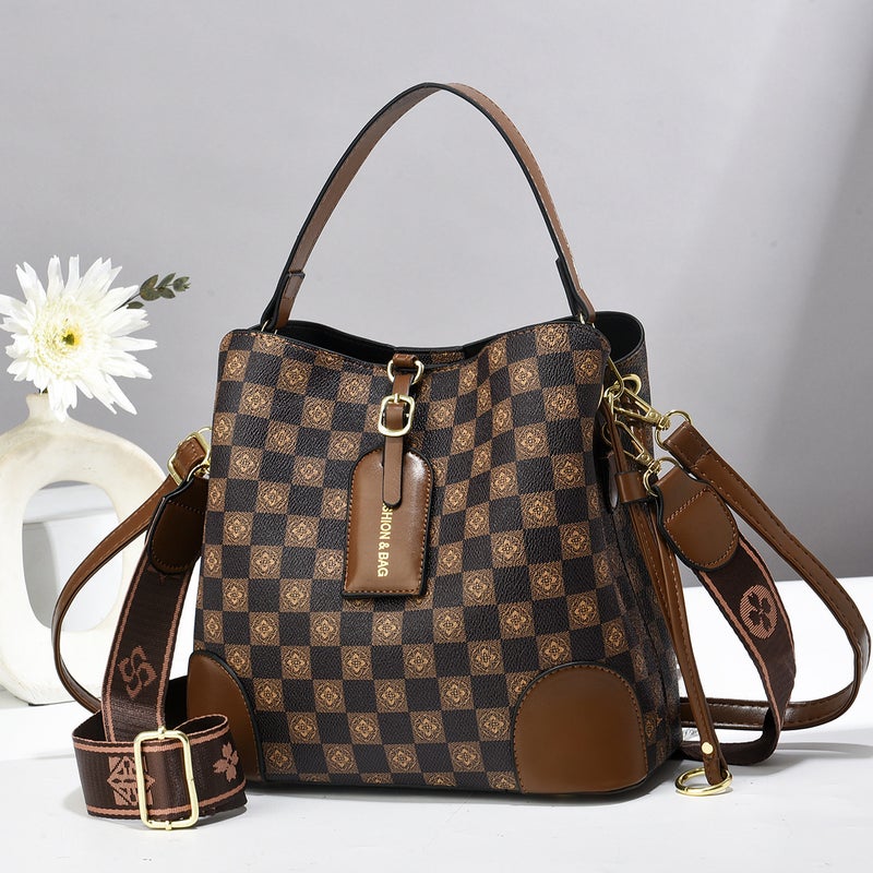 [Shichen Women'S Bag] Douyin Bucket Bag Large Capacity Casual Handbag Single Shoulder Crossbody Bag - Image 2