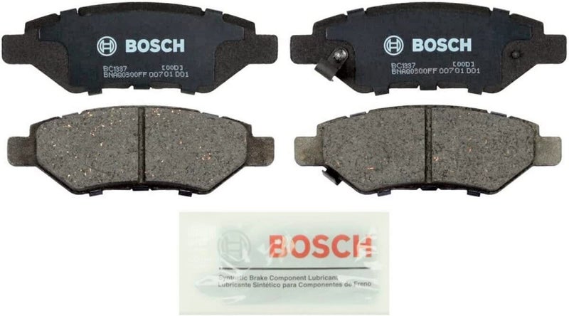 BOSCH BC1337 QuietCast Premium Ceramic Disc Brake Pad Set - Compatible with Select Cadillac CTS, SRX; Chevrolet Camaro; Saab 9-4X; REAR - Image 5