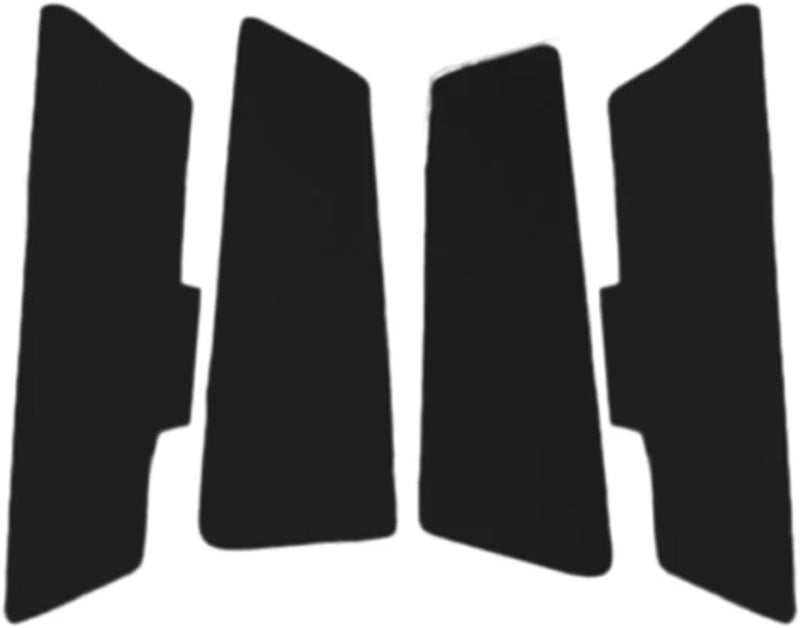 QASULER Microfiber Leather Door Handle Panel Covers for Toyota Corolla - Image 1