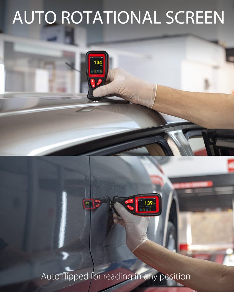 Wintact WT230 Paint Coating Thickness Gauge Meter - 0~1300um, 1500 Readings Storage, Rechargeable - Image 5