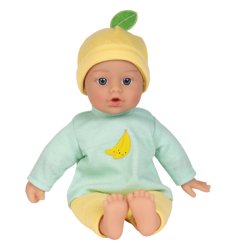 Adora Sweet Baby - 11â€ Soft & Cuddly Baby Doll, Realistic Features, Gentle Scent, Machine Washable, Lightweight & Easy to Hold | Adorable Playmate (Banana) - Image 1