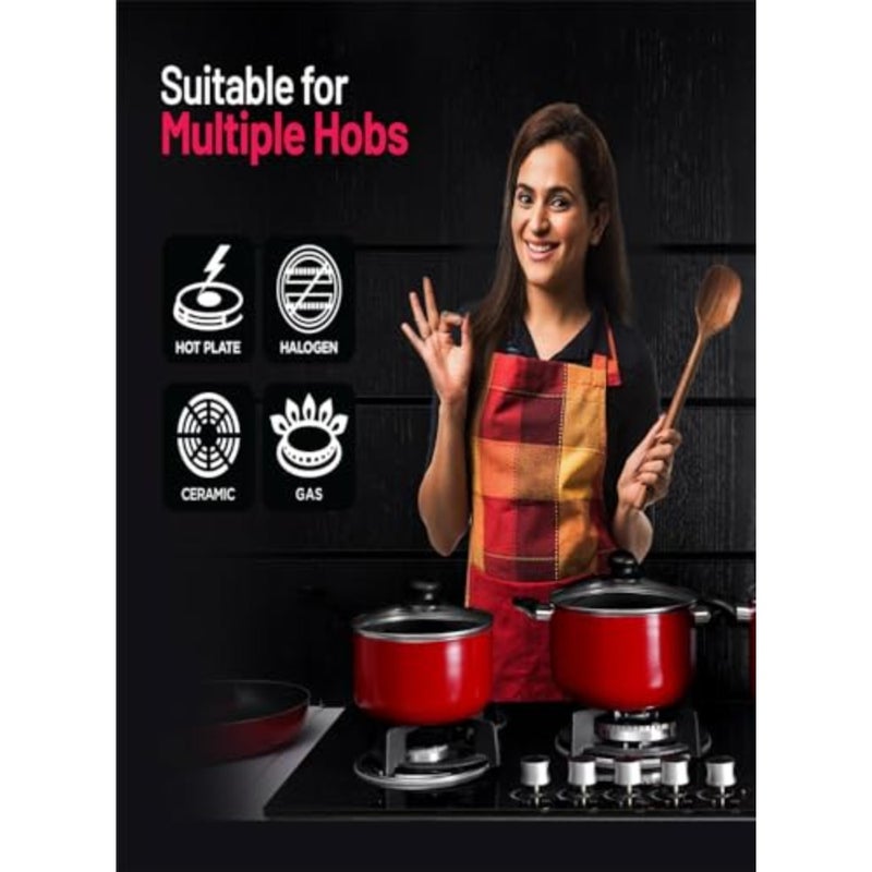 طقم أواني طهي غير لاصقة 9 قطع - Image 3