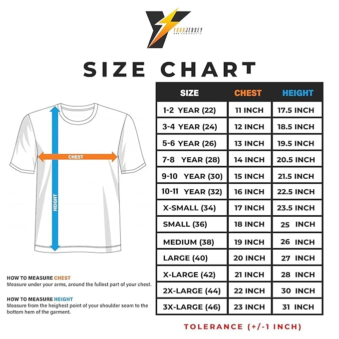YOURJERSEY قميص كريكيت أبطال كأس العالم T20 2024 للهند | قميص مشجع أزرق مخصص مع اسم ورقم مخصص | خفيف الوزن ومصنوع من قماش جاف عالي الجودة | قميص كريكيت يمتص الرطوبة للرجال والنساء والأطفال  - Image 4