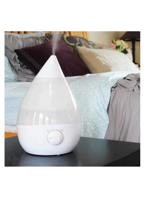Electric ultrasonic Mist Wave Humidifier 2.4 Liter Air Purifier Air Freshener Switch LED Sleeping Light Aromatherapy Air Purifier Mist with Automatic Color changing LED warmlight