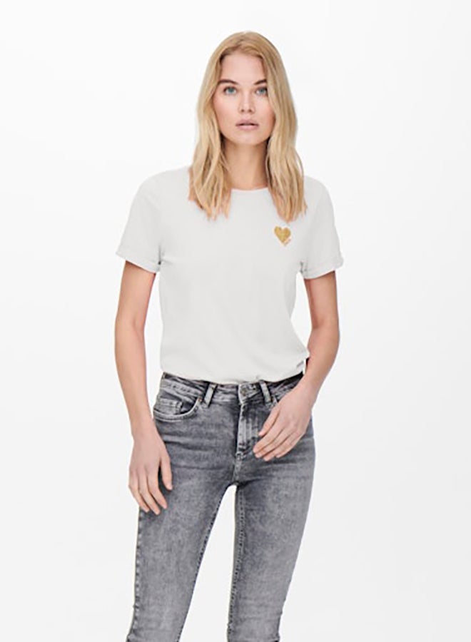 ONLY Women Short Sleeve Top - Image 1