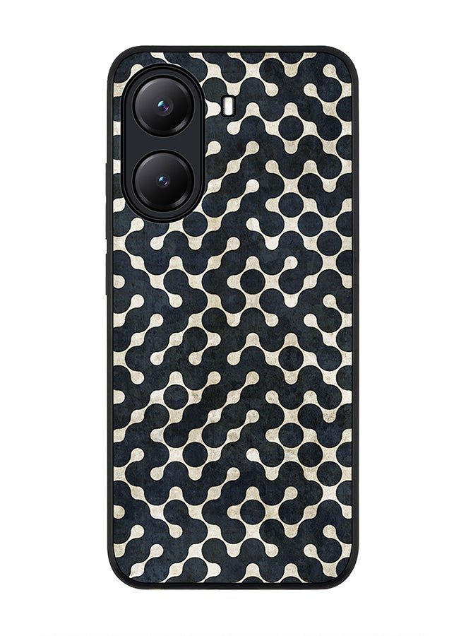 Stylizedd For Xiaomi Poco X7 Pro 5G Case,Slim fit Camera Protection, Shockproof Thin Phone cover  - Connect The Dots (Black) - Image 1
