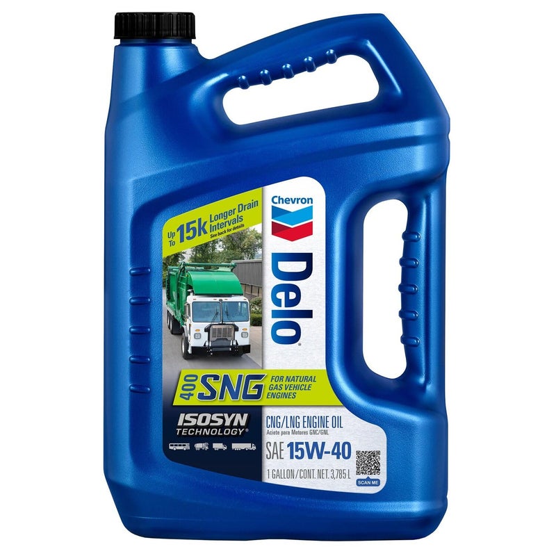 Chevron Delo 400 SNG 15W40 Natural Gas Motor Oil 1 gal, Pack of 1 - Image 5