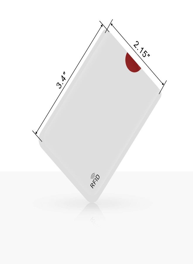 CM unisex-adult RFID Blocking Passport Sleeve Credit Card Cover for Identity Theft Prevention, 12 Pcs Card Sleeve and 4 Pcs Passport Sleeve, Multi - Image 3