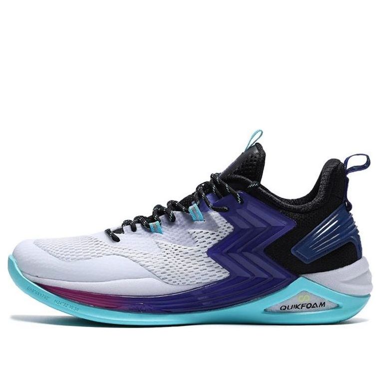 361 Degrees x Aaron Gordon QU!K Basketball Shoes 'White Navy Black' - Image 1