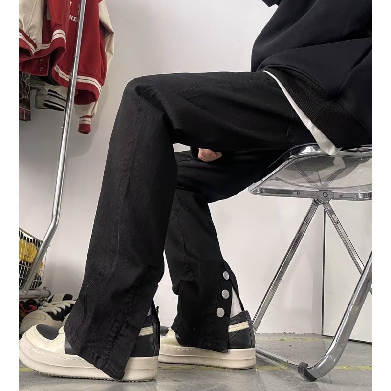 Unisex Casual Daily Denim Jeans - Image 4