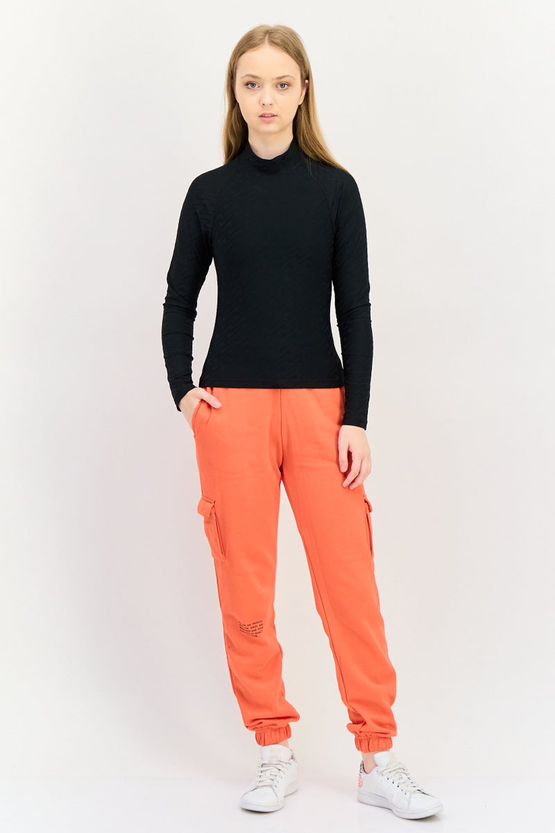 Nike Women Sportswear Fit Long Sleeve Outdoor Top, Black - Image 4