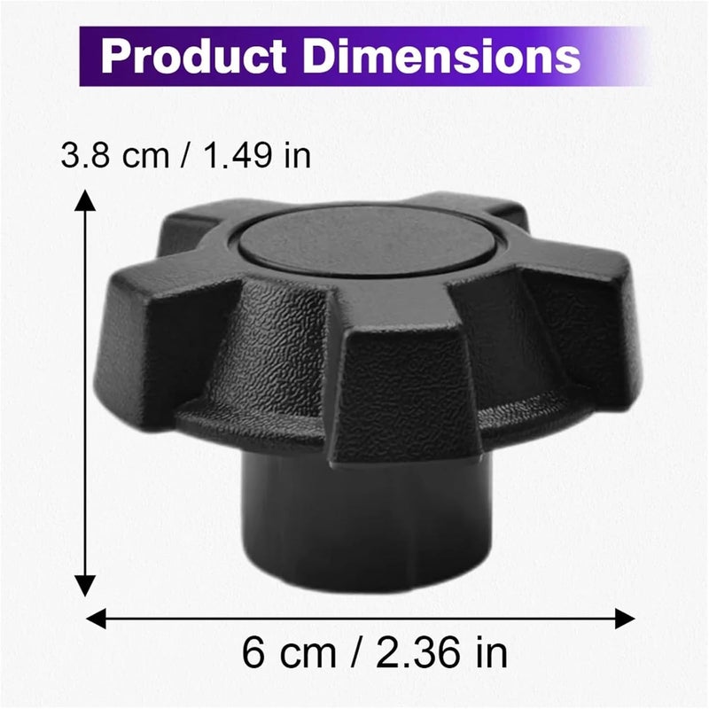 2pcs Car Seat Track Adjusting Lever Knob Handle for Ford F250 F350 F450 F550 Super Duty 2008-2010 8C3Z-2561199-AA - Image 3