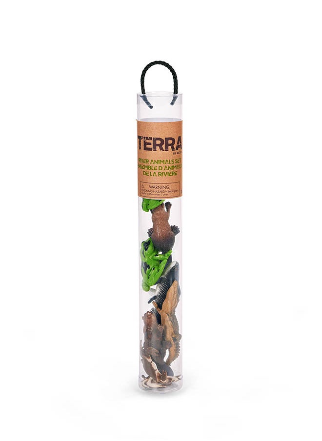 Terra by Battat - 14 Pcs Insects Tube, Large Insect World-Grand Monde Des Insectes, Realistic looking Mini 4-12 cm Plastic Animal Figure Toys for kids 3+ Years - Image 1