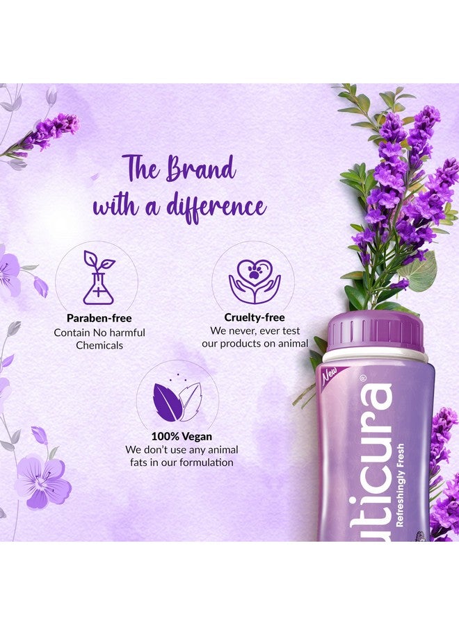Cuticura Lavender Mist Talcum Powder With Sunscreen, 400 g (Pack of 2) - Image 3